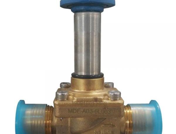 VÁLVULA SOLENÓIDE 1/2 SANHUA SAE FLARE MDF-A03-6L0