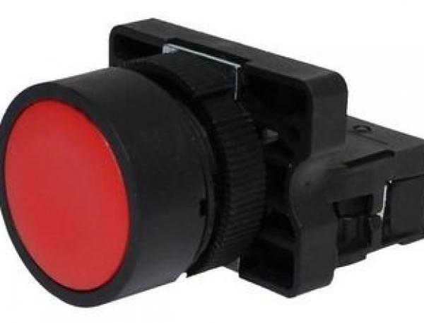 BOTAO IMP.MET.AMPB6R/22MM-VERMELHO