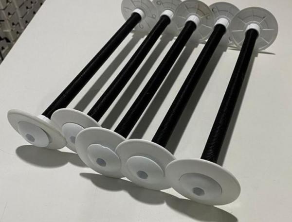 BARRA ROSQUEADA NYLON COM PORCAS E ARROELAS